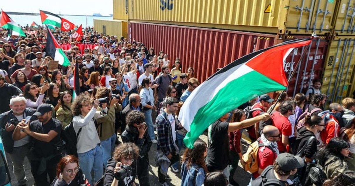 اكثر من نصف مليون إيطالي يتظاهرون في الشوارع دعما لغزة